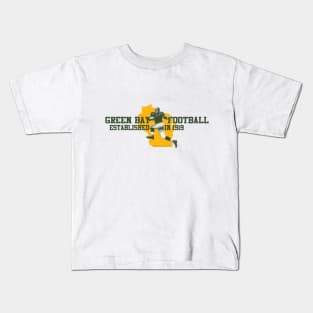 Green Bay Football Kids T-Shirt